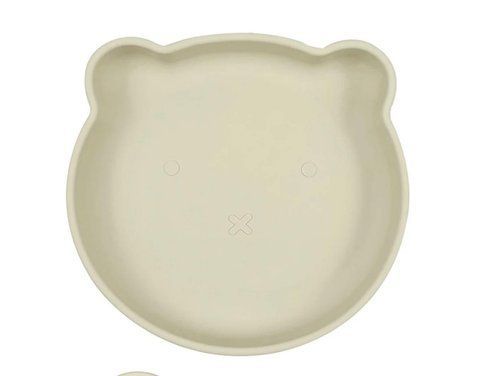 Плоска на присосці ведмедик Beige 3223465 фото